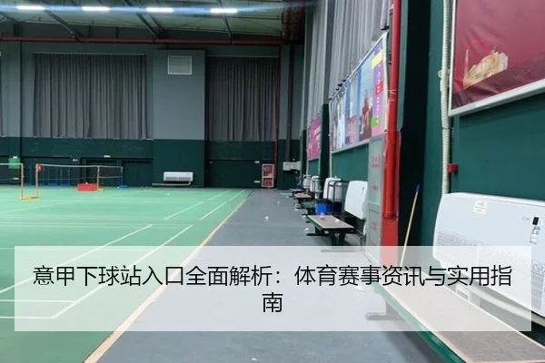 意甲下球站入口全面解析：体育赛事资讯与实用指南